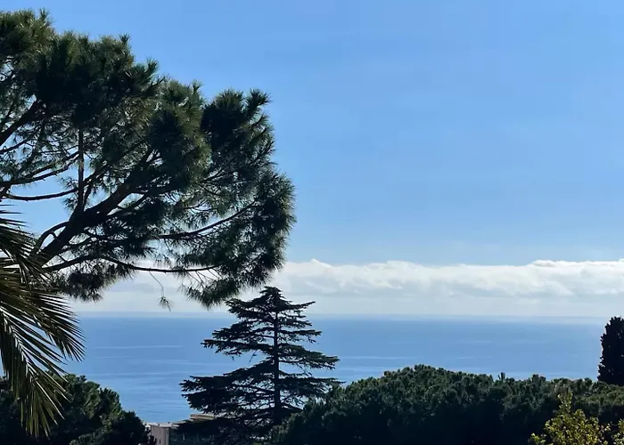 Bilocale Vista Mare Con Giardino Privato E Piscina Daire